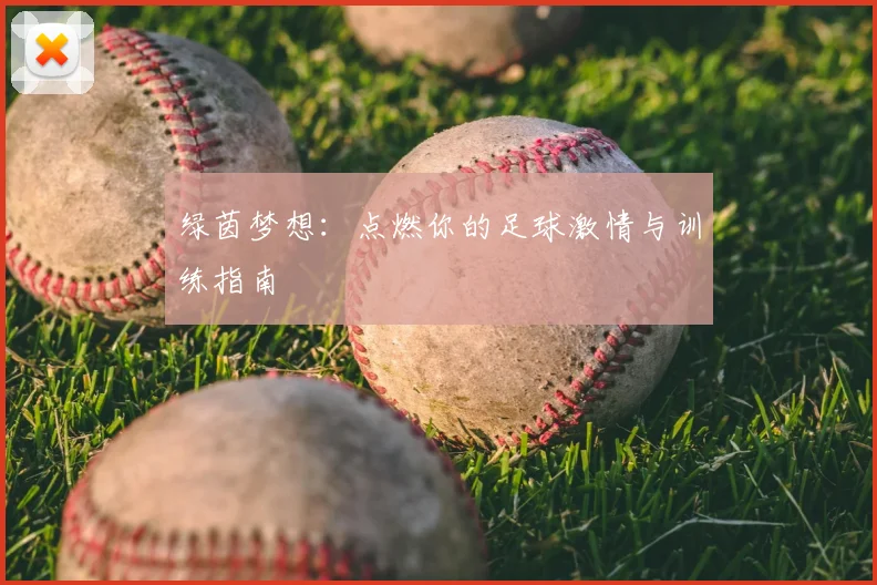 绿茵梦想：点燃你的足球激情与训练指南